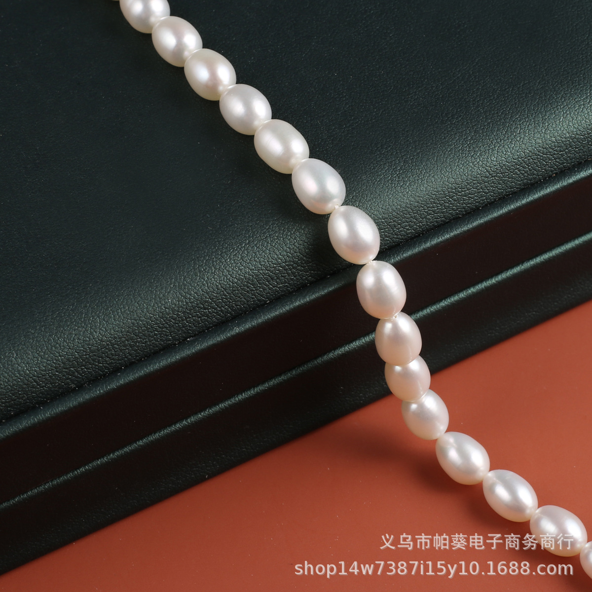 Natural freshwater pearl rice beads DIY jewelry accessories factory bulk wholesale pic 3