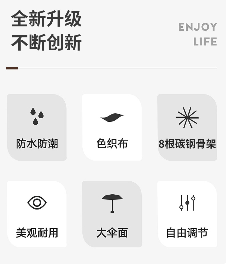 工厂直发户外遮阳伞太阳伞庭院伞迷你罗马伞中东吊伞批发详情2