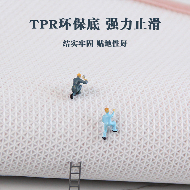 Factory direct sales, wholesale for foreign trade, super-fine fiber bathroom, bedroom and living room floor MATS, water-absorbing, anti-slip, simple fabric, comfortable and skin-friendly pic 1