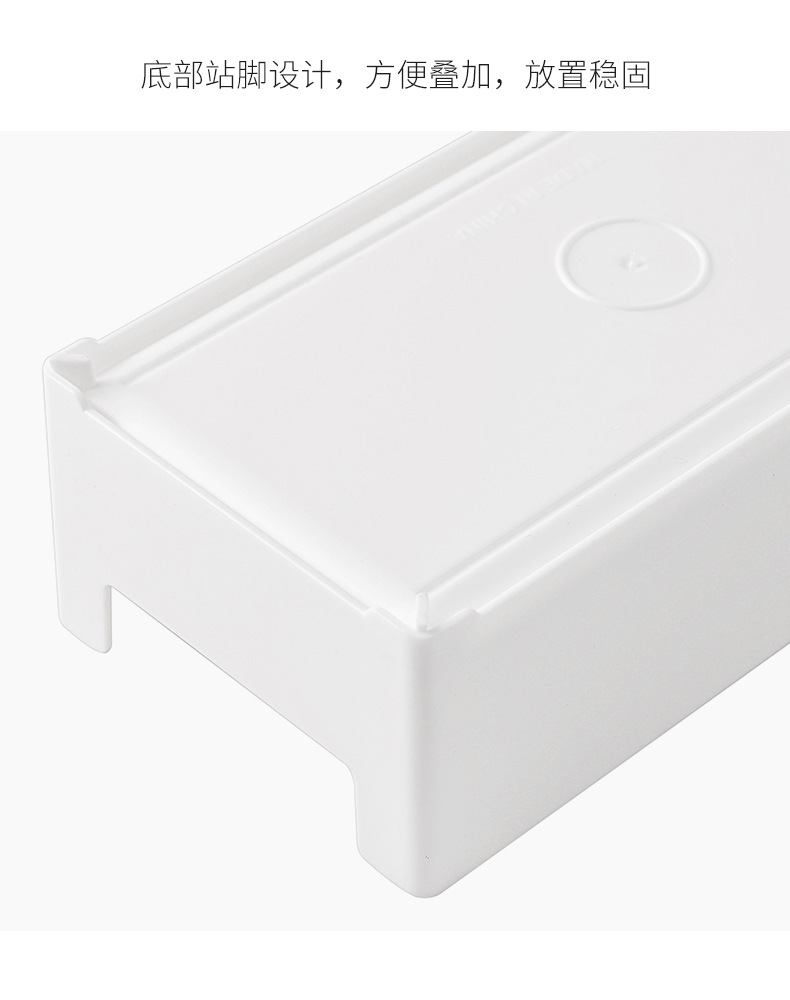 Desktop storage box, drawer-type stackable storage box, transparent plastic sundries, stationery box, cosmetics organization box pic 12