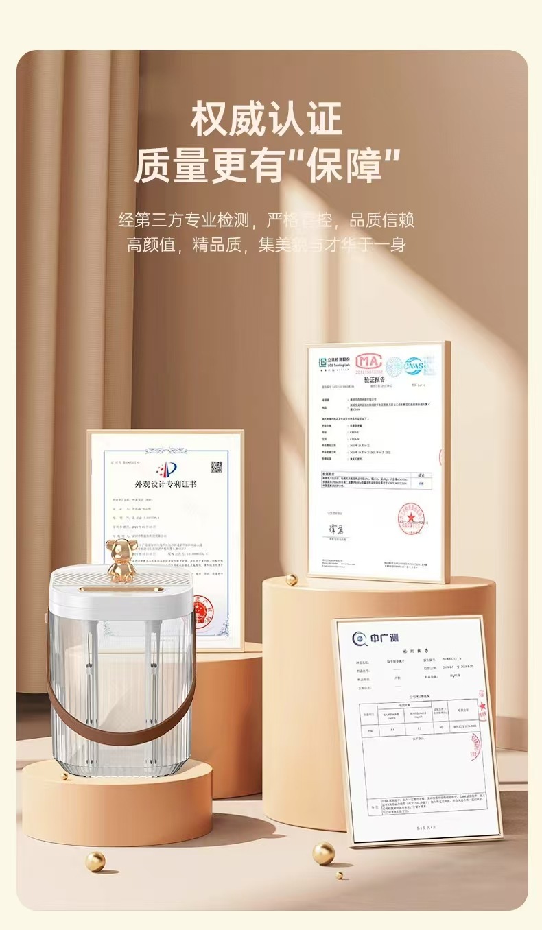 2L large-capacity humidifier, dual spray for home use, pregnant women, infants, bedrooms, household air purification, small spray desktop pic 2