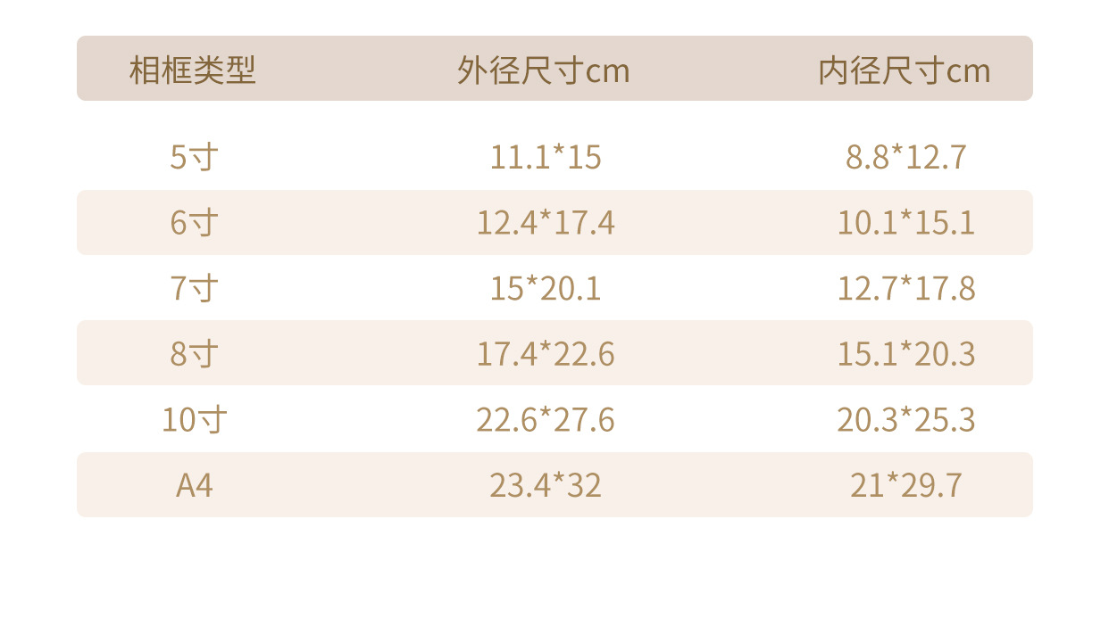 北欧ins风10寸相框摆台批发67寸8寸A4摆台挂墙照片框影楼diy画框详情12