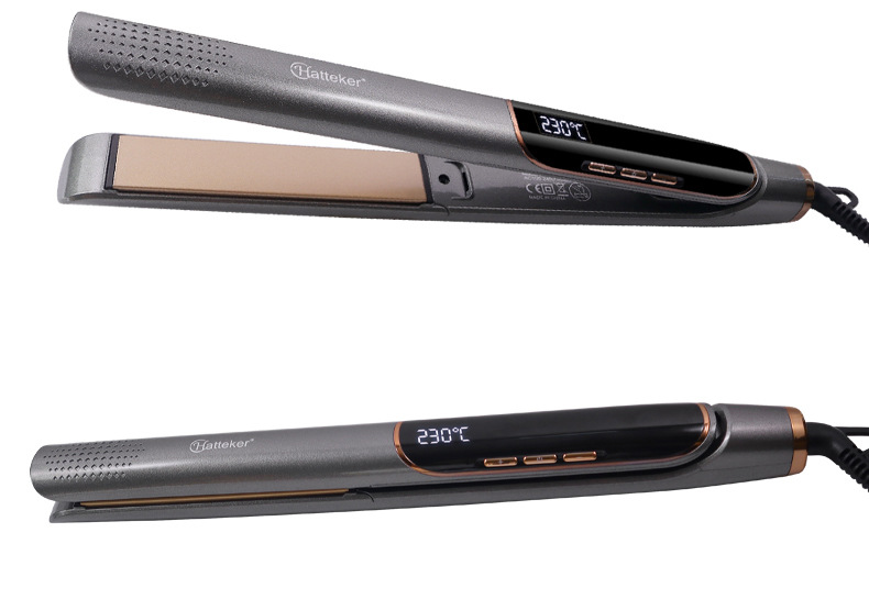 Hatteker hair straighteners, curling irons, hair salons, power generation clamps, hair straighteners, dual-purpose curling and straightening perming devices, cross-border pic 13
