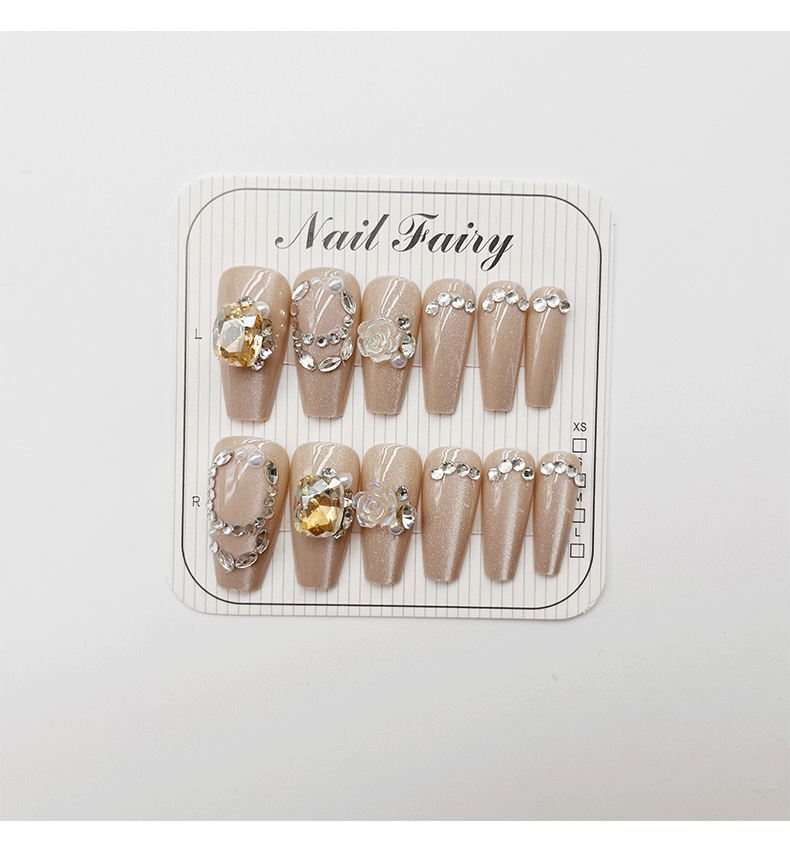 Hand-worn nails, nail patches, false nails, wearable nail plates, nail plates, nail plates pic 5