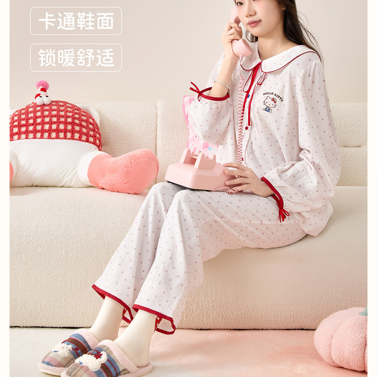 利达妮棉拖鞋女款冬季2025新款室内居家居保暖毛拖鞋男款男士冬天详情2