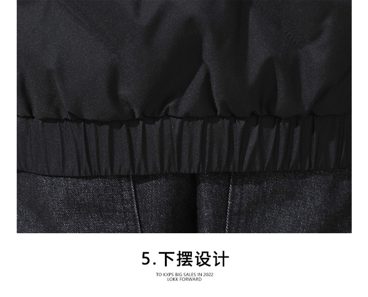 羽绒服男2025冬季新款短款加绒加厚轻薄韩版潮流男士立领外套批发详情31
