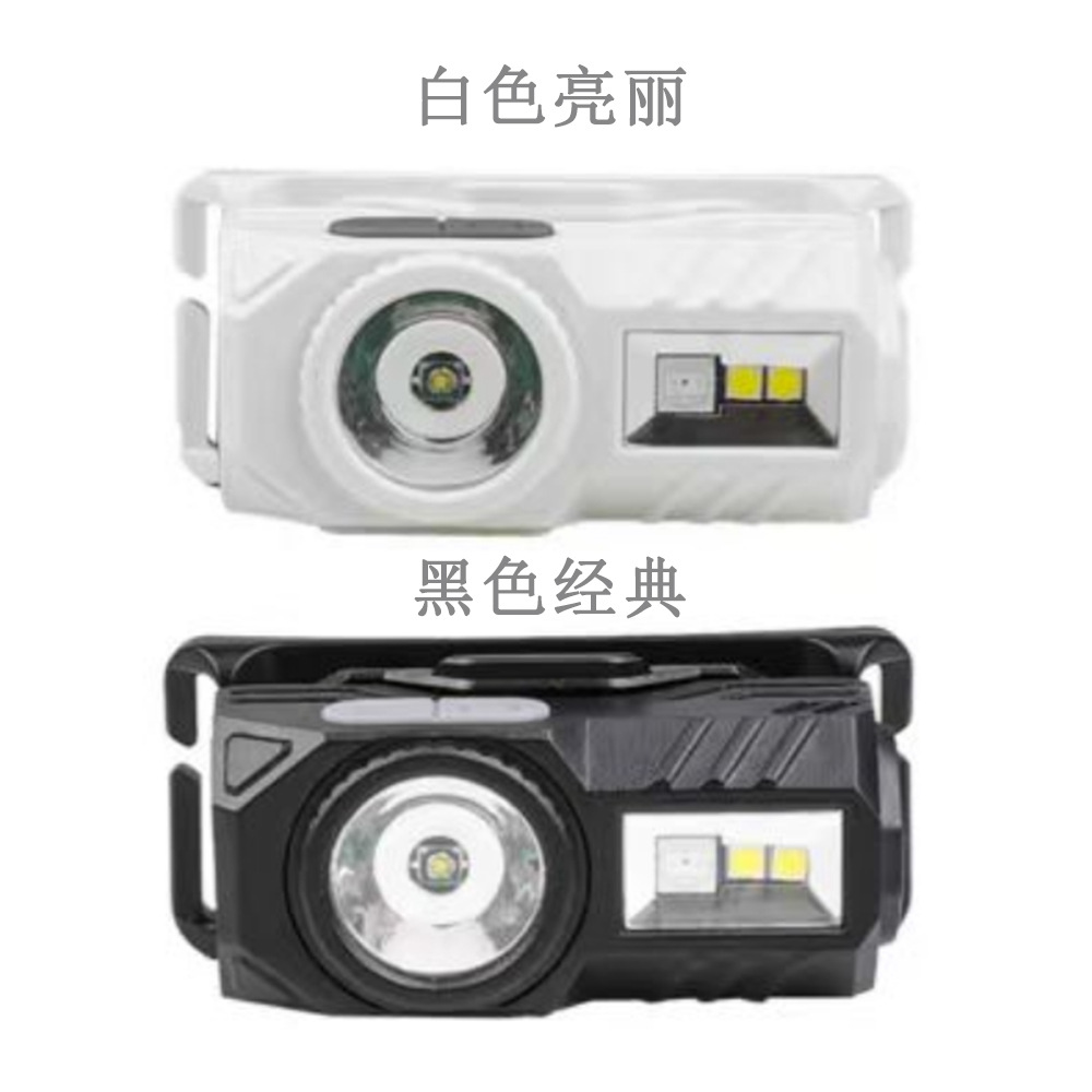 XPE LED headlight multifunción con clip de pluma batería incorporada absorción magnética multi-fuente de luz luz de intensidad inductiva pic 6