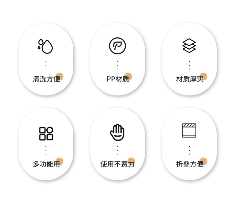 便携家用可折叠砧板抗菌迷你辅食切水果旅行野炊户外露营野餐菜板详情4