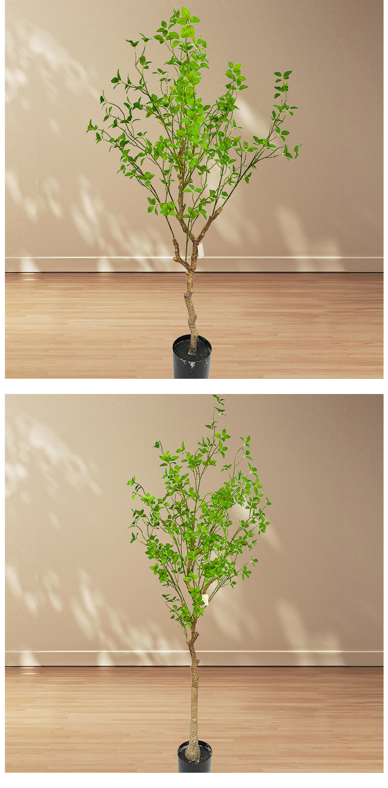 新品仿真黄杨盆栽植物摆件假绿植盆景办公室家居装饰黄杨小盆栽详情8