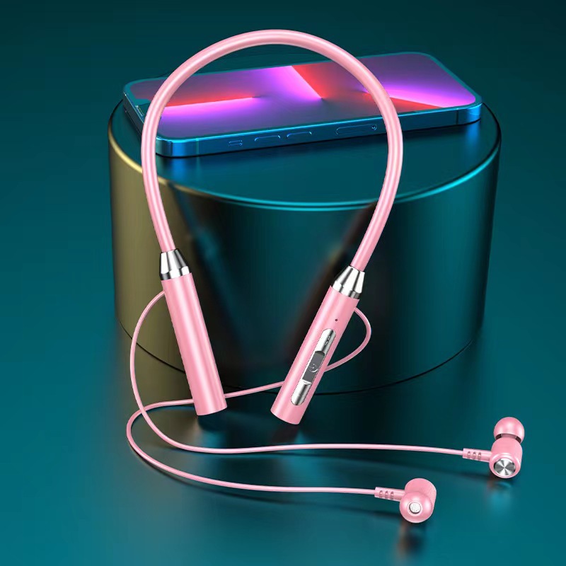 New Bluetooth headphones, in-ear neckband sports headphones, ultra-long standby life, wholesale from General mobile phone Hua pic 11