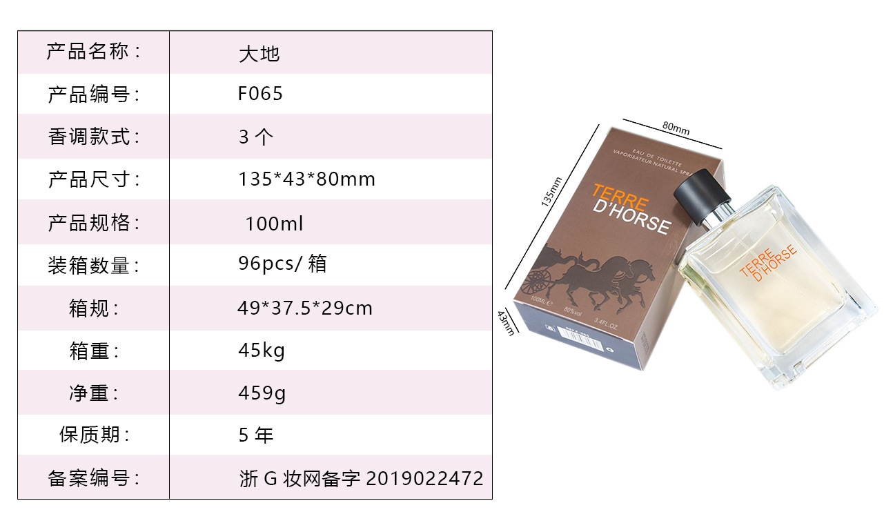 花之物语大地男士香水持久淡香木质香蔚蓝绅士中性古龙水跨境批发详情2