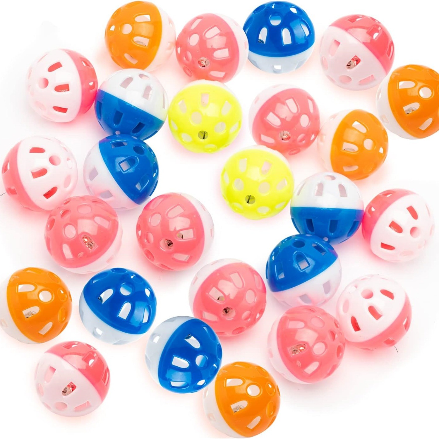 3.8cm hollowed-out bell ball factory direct sales, cat self-entertainment and boredom cat toys, best-selling cat teasing balls on Amazon pic 10