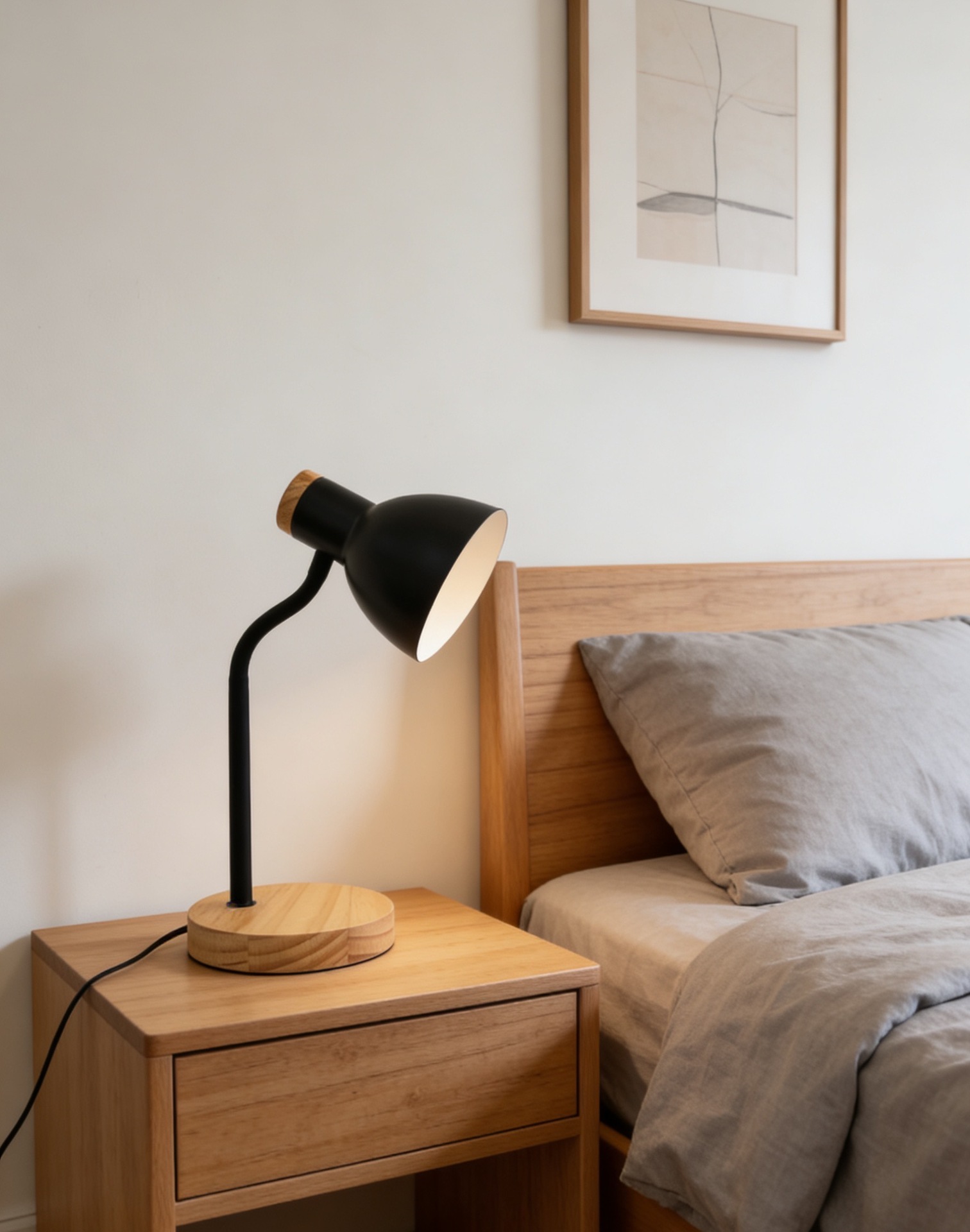 Nordic creative adjustable desk lamp, led eye-protecting desk, modern bedside decorative lamp for college student dormitory reading pic 6