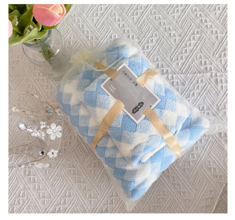 【 Chi Jia 】 Coral Fleece Towel, Bath Towel Set, Beach Towel, Absorbent Mother and Child Towel Gift Box, Thickened Household Towel Set pic 15