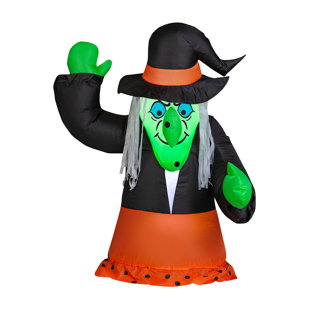 Cross-border Halloween inflatable car trunk decoration led illuminated terrifying eyeball car inflatable party supplies pic 11