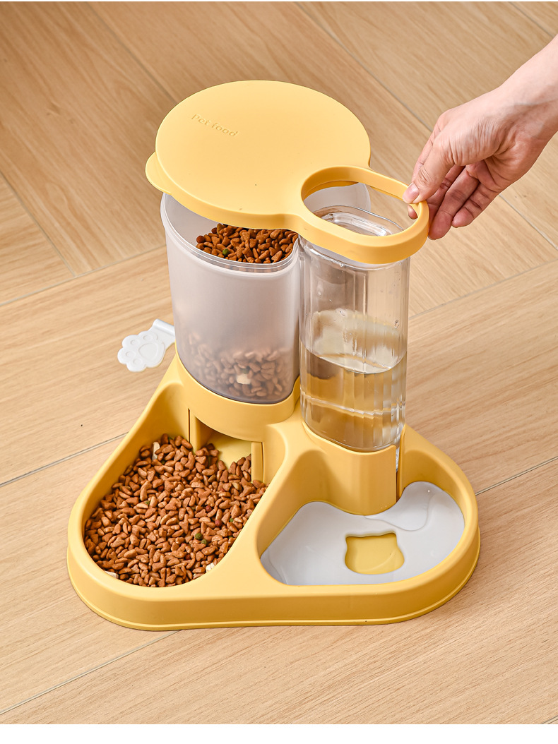 狗狗饮水器猫咪自动喂食喝水器食盆宠物喂水器小中大型犬水盆用品详情14