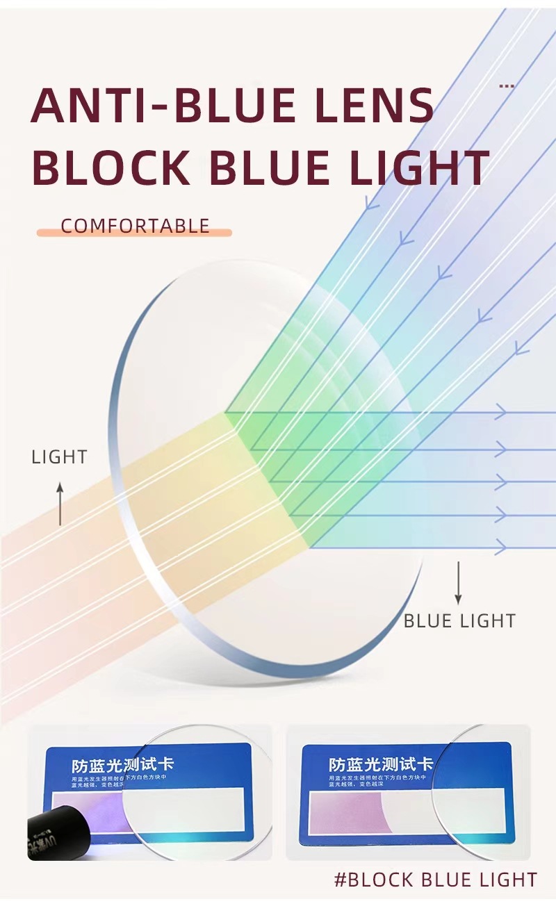 The new personalized diamond-encrusted oval small frame anti-blue light reading glasses are fashionable and youthful for the middle-aged and elderly pic 4
