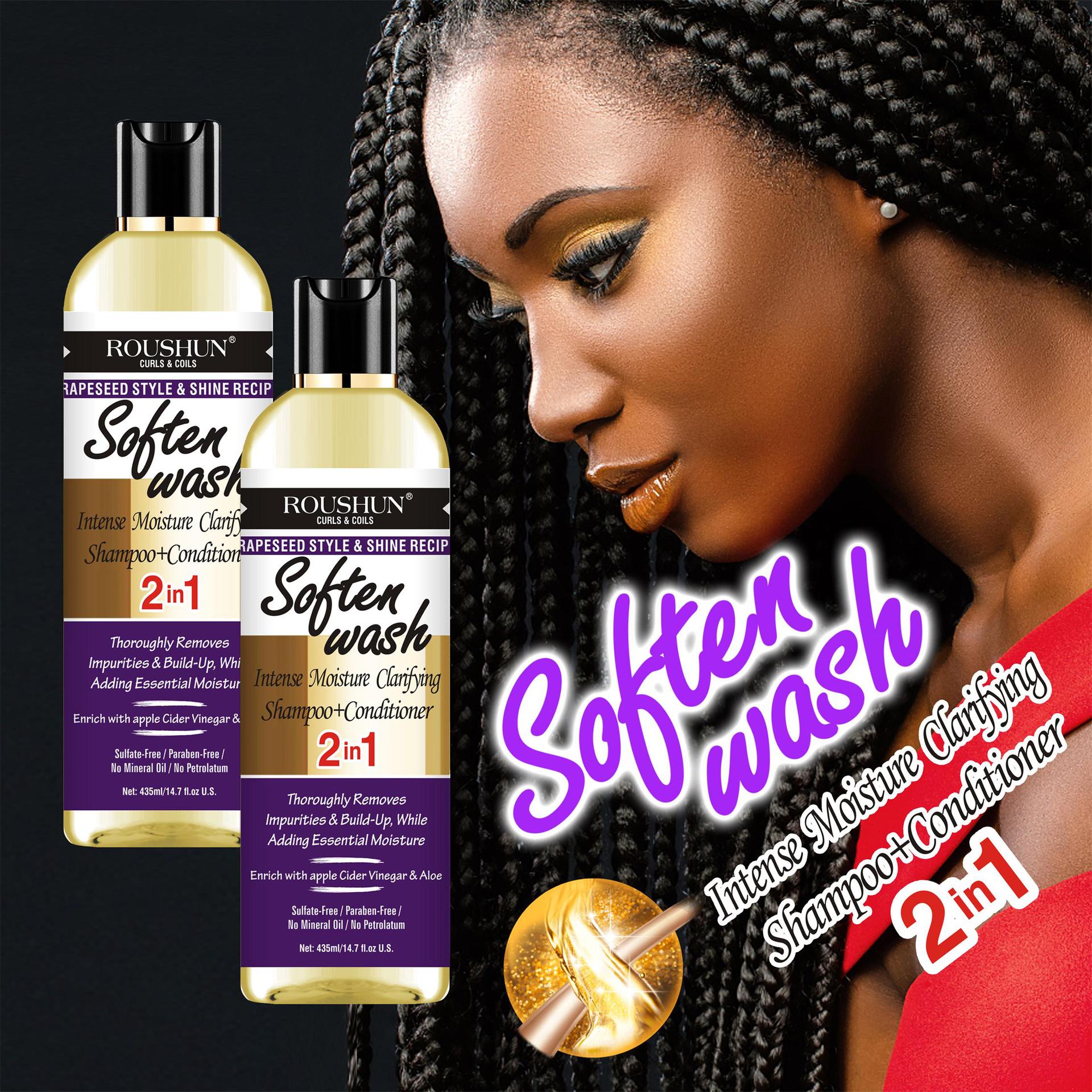 ROUSHUN MOISTURIZING shampoo+conditioner 2in1 shampoo pic 8