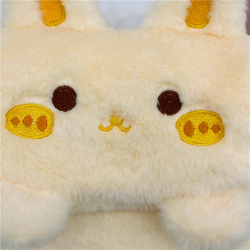 2024新款兔子毛绒双肩包可爱多功能大容量斜挎轻便冬季小包包详情13