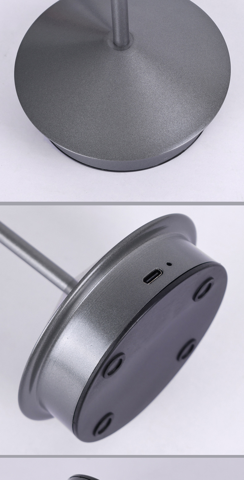 Cross-border wholesale night lights, creative pointed top table lamps, outdoor camping charging lamps, restaurant, coffee shop and bar ambient lights pic 15