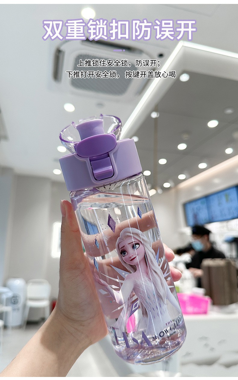 正版Tritan卡通水杯夏季运动塑料学生水壶食品级高颜值儿童水杯详情13