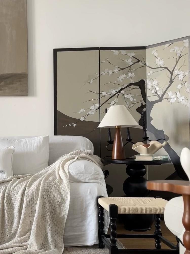 Chinese-style table lamp, simple American retro, European texture, new Chinese bedside lamp, bedroom and living room, modern and high-end feel pic 4