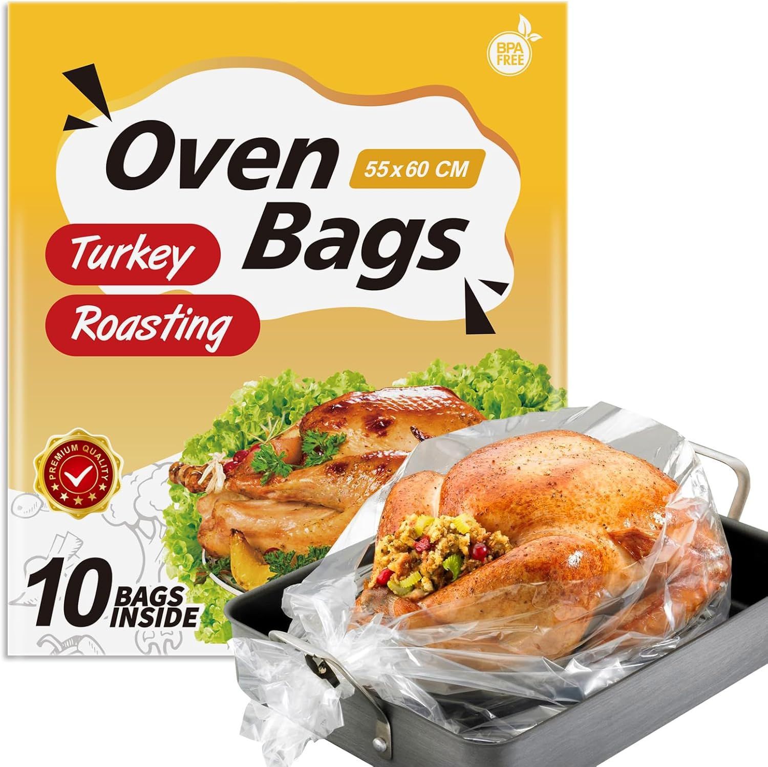 PET烤箱袋耐高温食品烤鸡袋烤面包食品袋厂家Roast chicken bag详情6