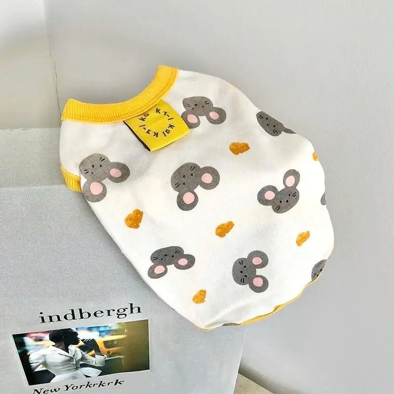 猫咪衣服小型犬防掉毛夏天背心夏季薄款猫布偶猫泰迪狗狗英美短蓝详情8