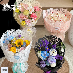 批发原色复古麻绳鲜花礼品包装丝带手工diy材料绳子花店用品详情14