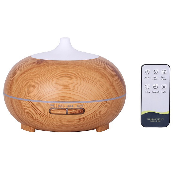 New wood grain aroma diffuser humidifier from the manufacturer, creative gift for hydrating, cross-border e-commerce pic 5