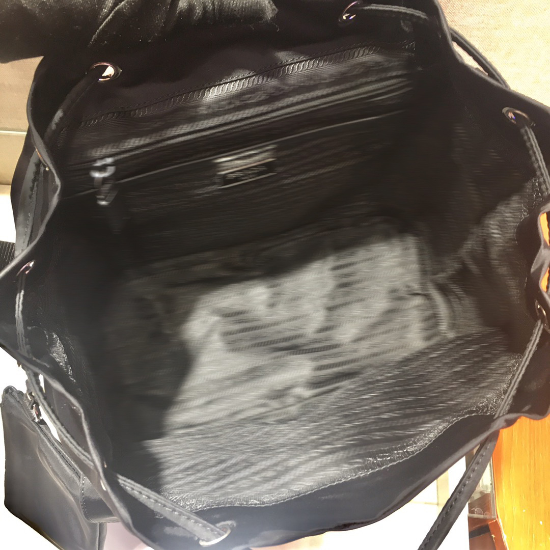 P家女款双肩包降落伞背包尼龙防水抽绳包休闲小背包学生党小书包详情6
