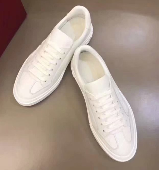 真皮男板鞋欧洲站拼色系带小白鞋平底牛皮防臭黑色时尚休闲单鞋潮详情19