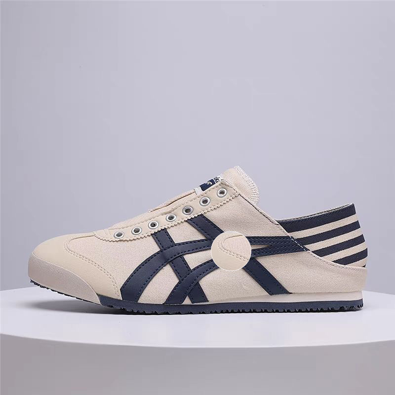 笏石尼伯特莆田鞋春夏鬼冢虎情侣帆布一脚蹬休闲鞋成人男女懒人鞋详情13