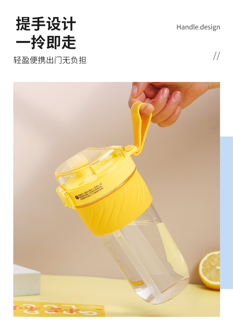 Wholesale of carefully selected Korean-style fashionable student couple coffee cups, summer creative candy-colored double-drinking cups and plastic water cups pic 18
