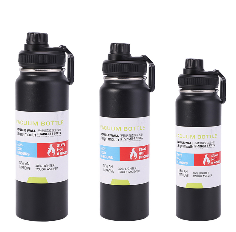 跨境直饮大容量304不锈钢双层户外登山运动水壶旅游水壶便携水杯详情14