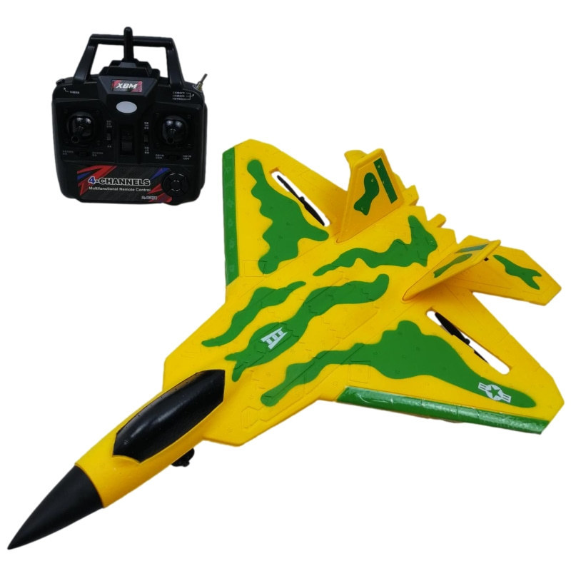 Cross-border BM22 channel Large F22 fighter jet fixed-wing foam remote control aircraft glider pic 6