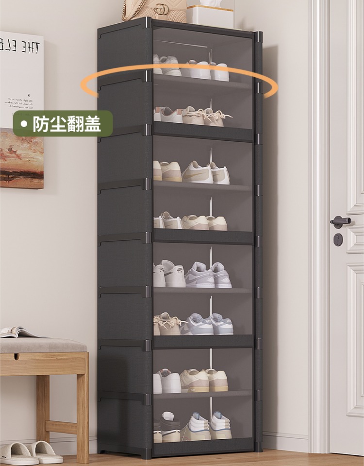 鞋架多层家用门口结实耐用防尘透明鞋子置物架宿舍简易鞋柜收纳详情4