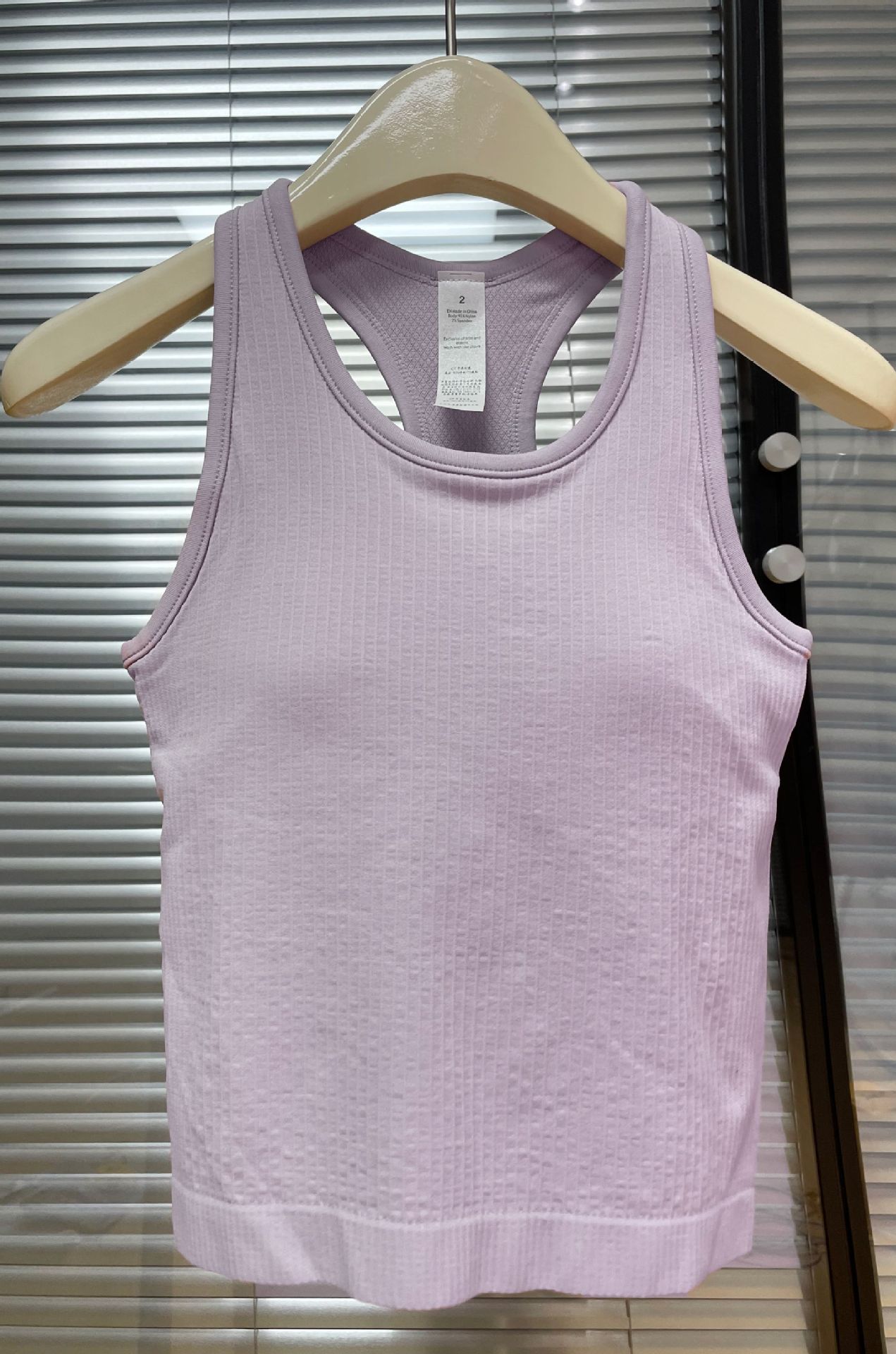 Short EBB vest with threaded chest pad, yoga top, breathable running and fitness suit, Pilates detachable for summer pic 25