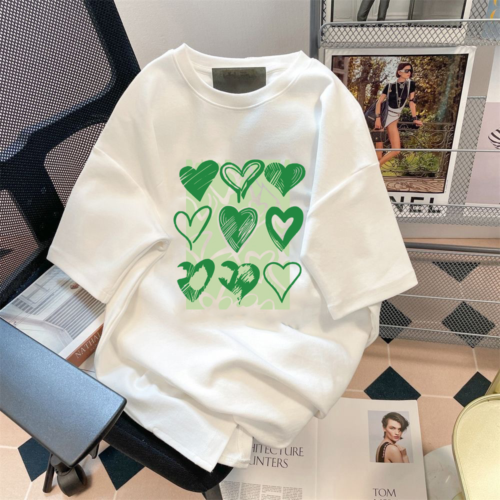 短袖t恤情侣遮肉宽松气质t恤外贸港风表情冰丝半袖女夏短袖T恤男详情14