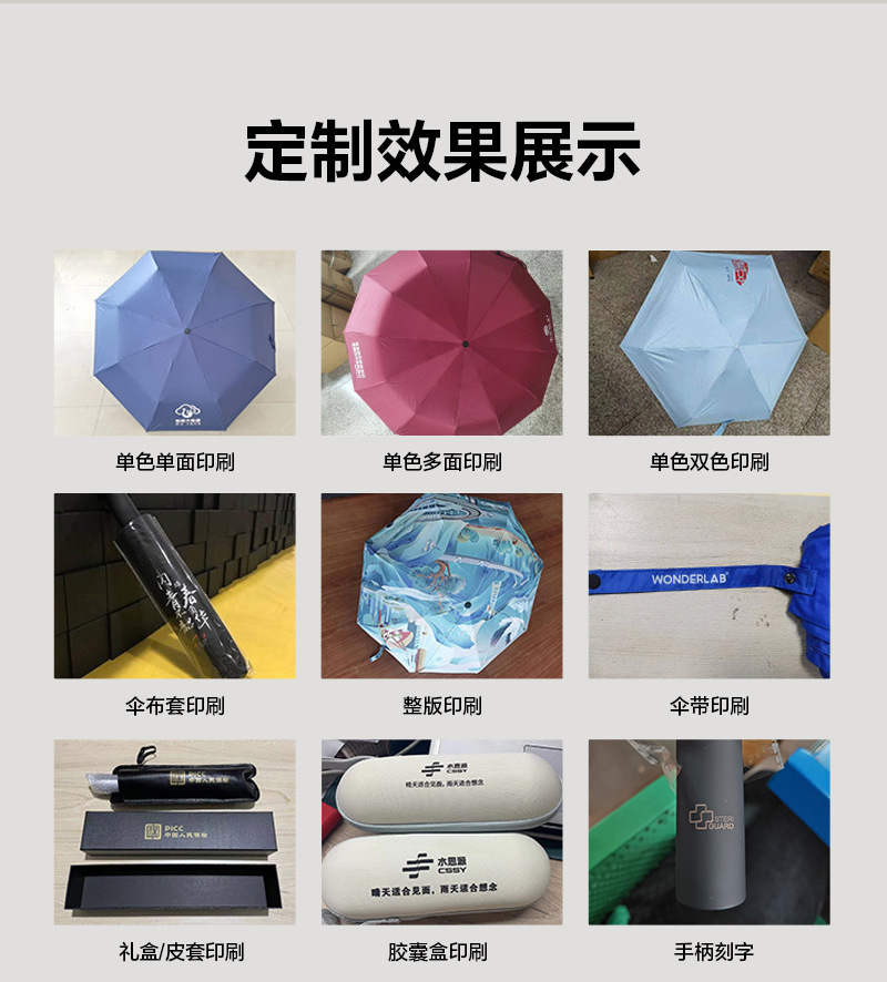 色丁长柄伞一次性雨伞防风防晒大号伞面详情6