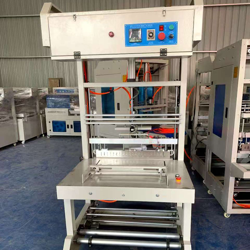 Cuff air push shrink machine, sealing and cutting machine, beverage and mineral water sleeve film, heat shrink film packaging machine, bottle plastic sealing machine pic 6