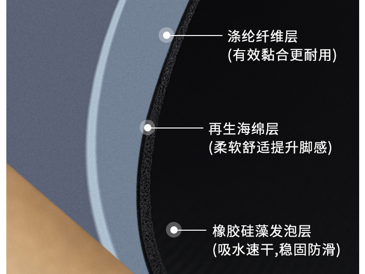 硅藻泥浴室速干地垫卫生间洗手间门口吸水防滑脚垫子厕所防摔地毯详情11