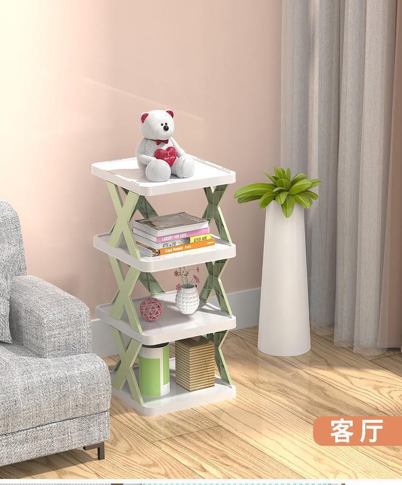 新品推荐家用收纳置物架 多层可折叠款客厅宿舍整理架DIY简易鞋架详情87