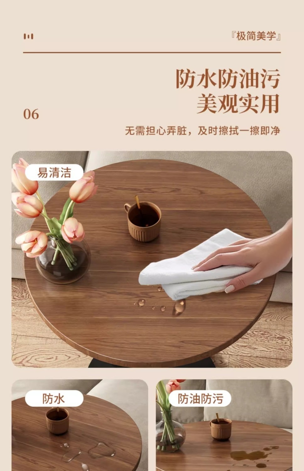 沙发边几边柜边桌客厅家用阳台茶桌置物架床头床边迷你小茶几桌子详情14