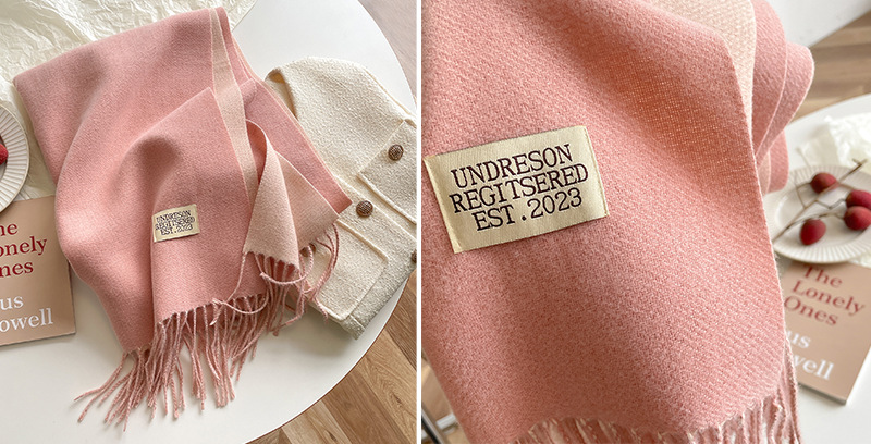 跨境双面仿羊绒围巾女冬季保暖情侣高级感中长款围脖纯色百搭披肩详情75