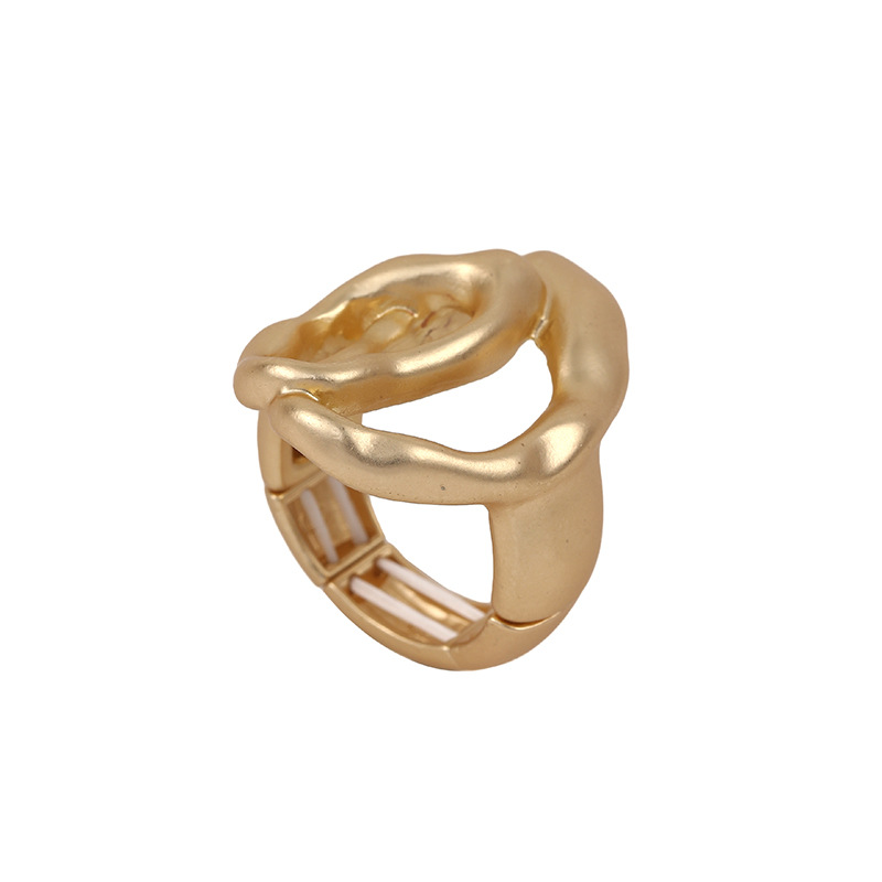 The new cross-border European and American ring from Amazon features a unique and high-end hollowed-out design, making it a perfect accessory for ladies pic 8