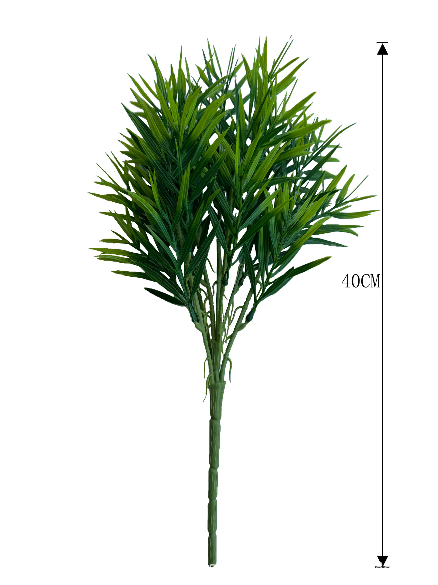 批发仿真绿植尤加利叶竹叶水草把束园艺园林宠物装饰绿叶系列详情1
