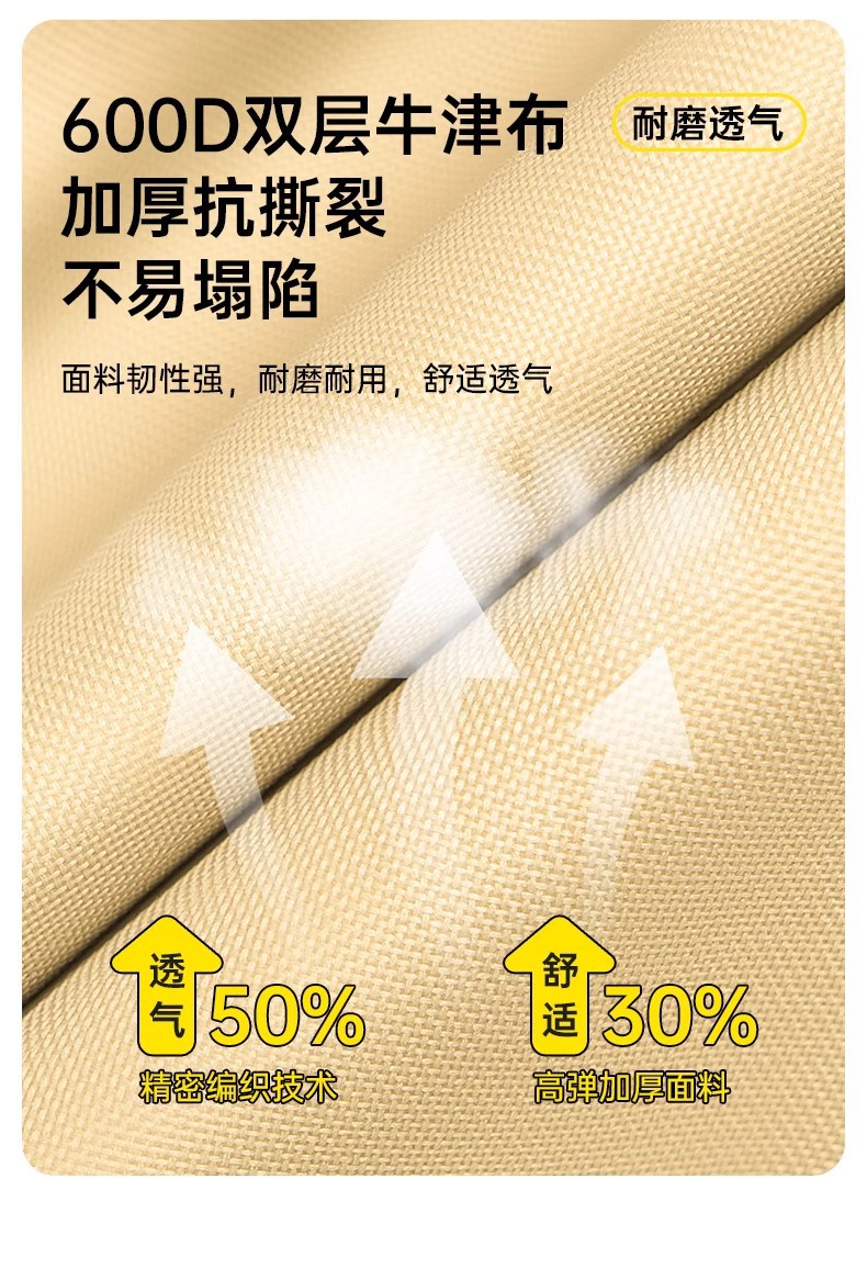 户外可调节折叠椅便携式露营可坐可躺午休躺椅带腿拖四档月亮椅详情10