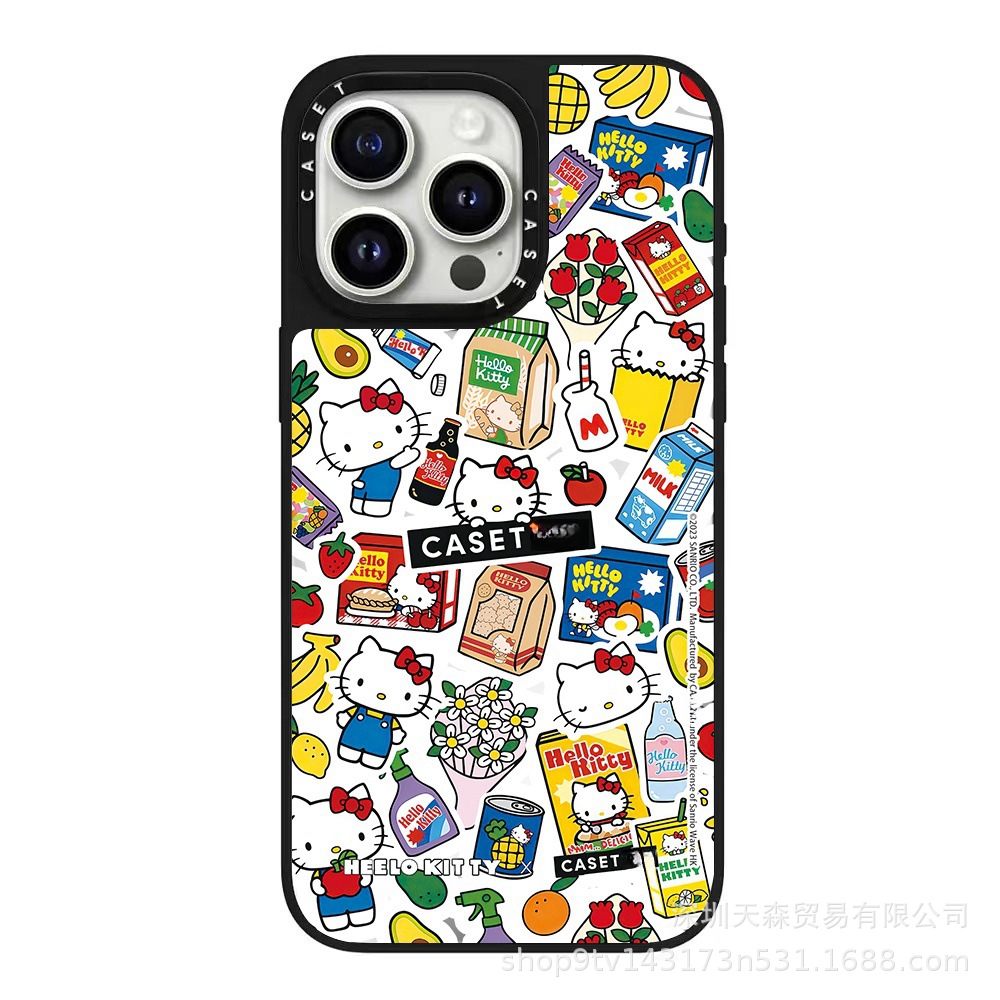 CASETi联名KT猫贴纸适用iphone16pro苹果15Promax手机壳13/12防摔详情7
