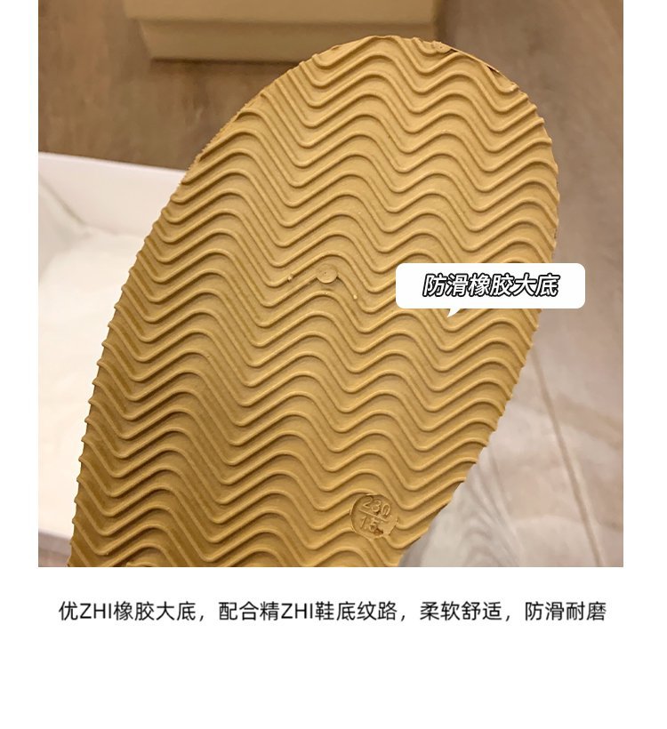 复古红色德训鞋女款小白鞋2025新款休闲板鞋运动厚底阿甘鞋详情7